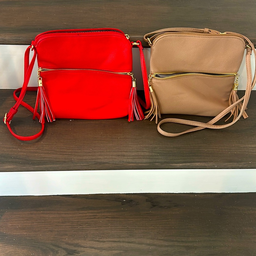 Lot of two handbags, bought in Italy